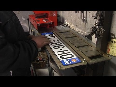 Le trafic des fausses plaques d'immatriculation - 20/12