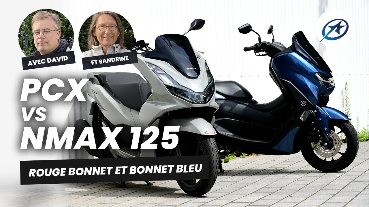 Comparo scooters Honda PCX vs Yamaha NMax 125 (2023)