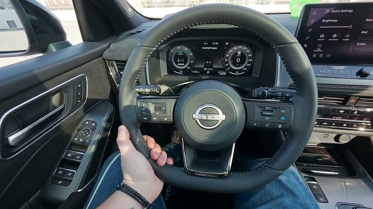 Comment régler la position du volant sur Nissan Qashqai e-POWER